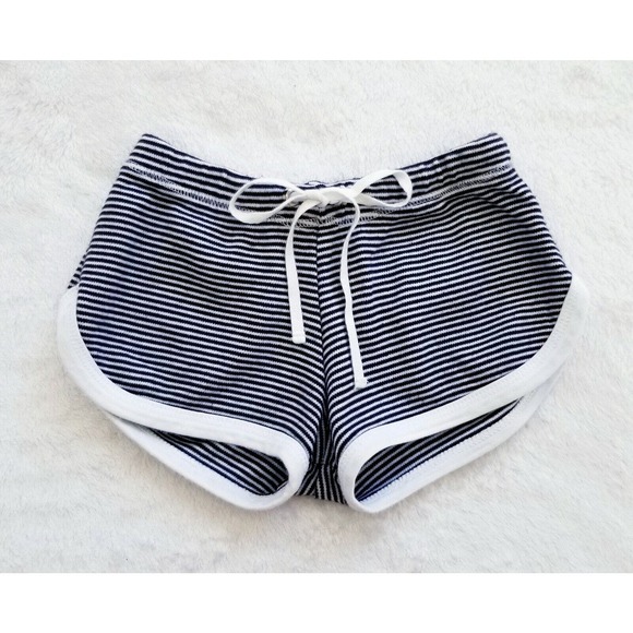 GIRL'S BABY CZ by CAROLINA ZAPF "SOFT PIMA COTTON" BOUTIQUE STRIPED SHORTS 3-6M - Picture 2 of 8